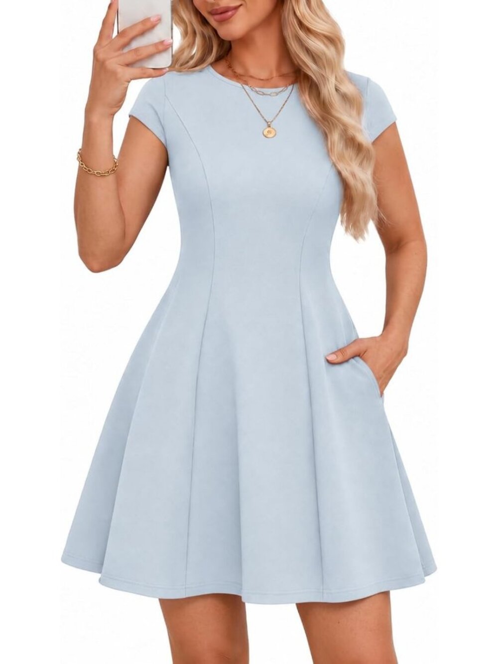 Elegant A-Line Short Cocktail Dress for Women | Perfect Homecoming & Formal Wear
